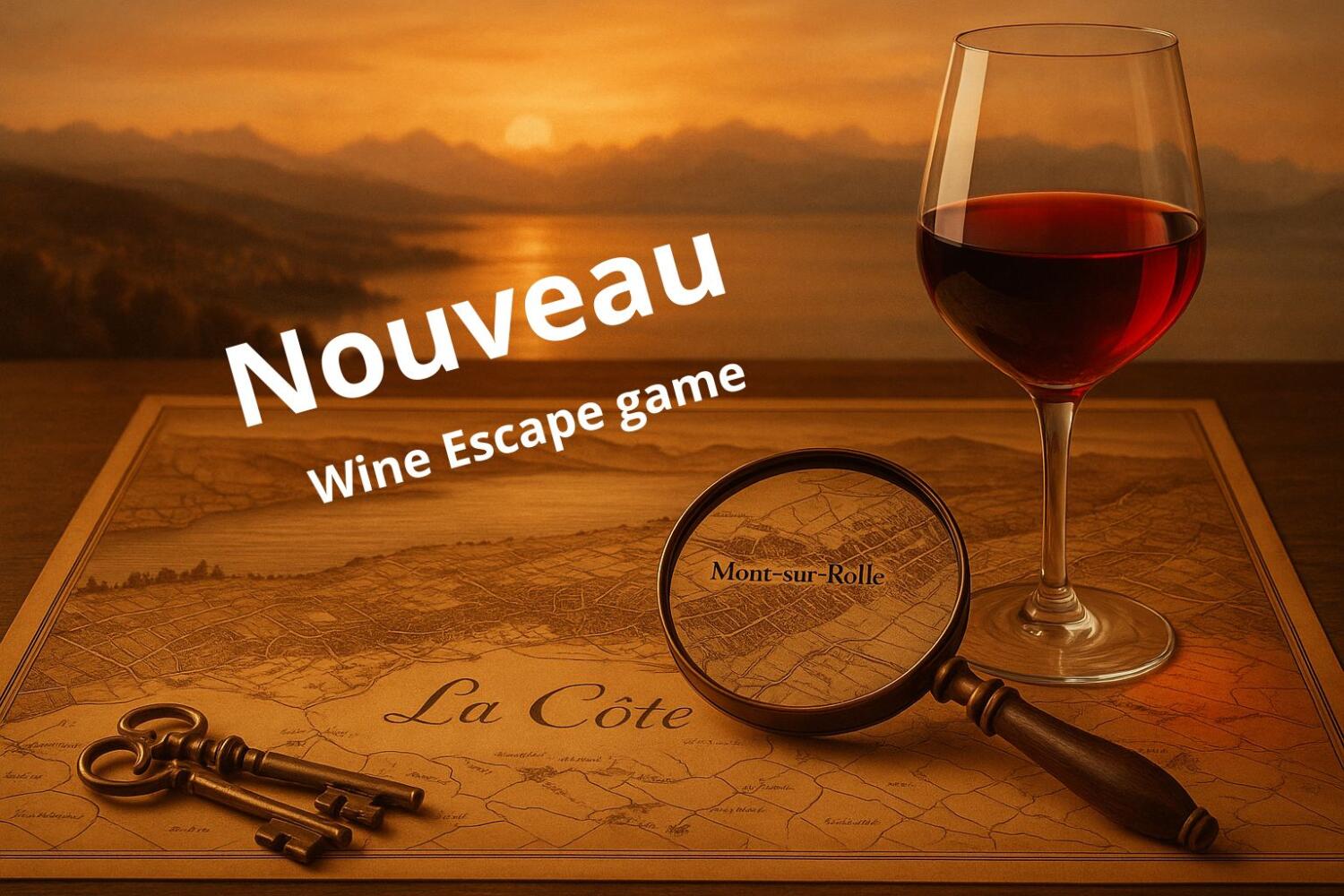 Wine Escape Game sur La Côte