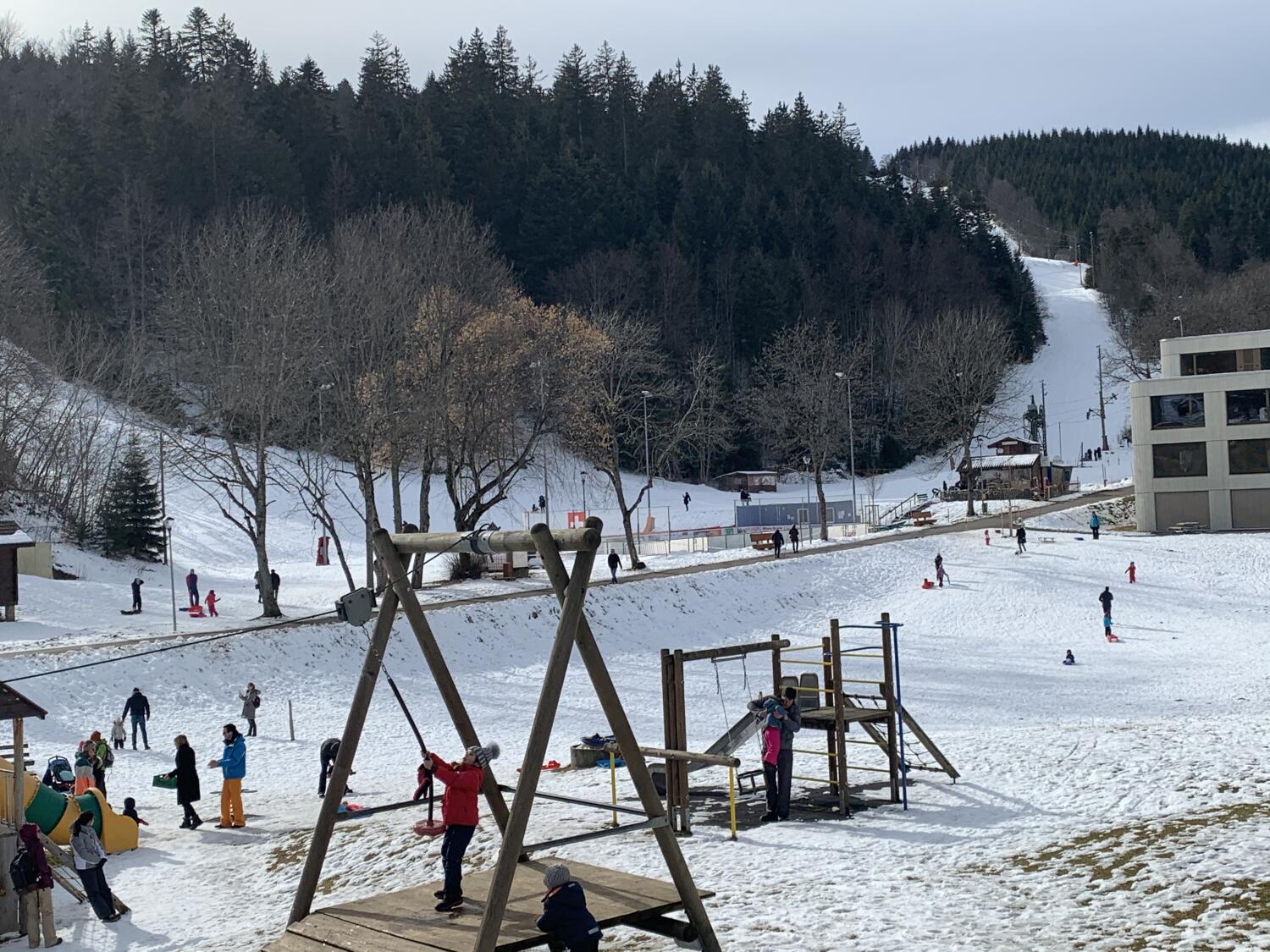 Faire de la luge dans la région