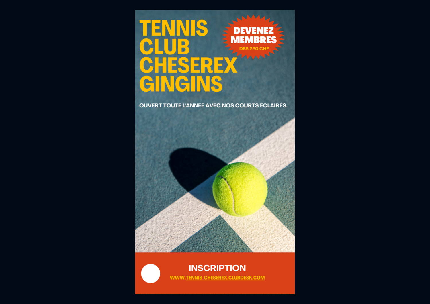 Tennis club Chéserex-Gingins – TCCG