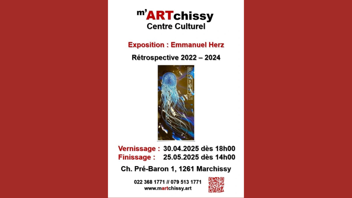M’ARTchissy – Exposition : Emmanuel Herz