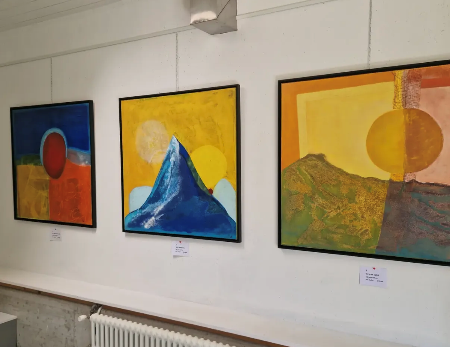 Peinture artistique abstraite